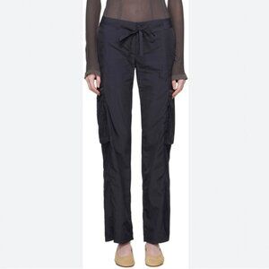Paloma Wool Navy Sese Cargo Pants